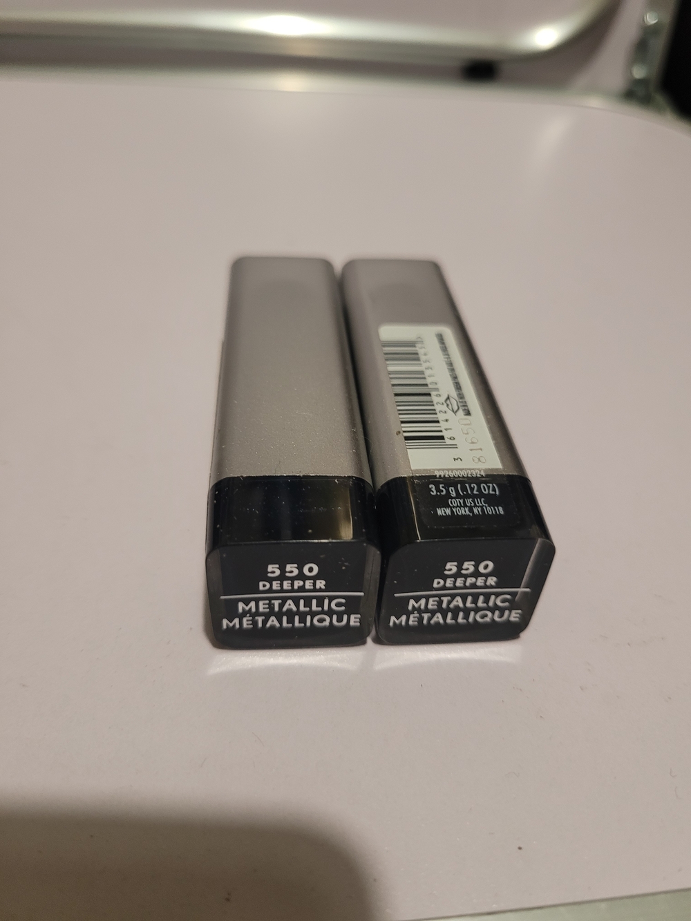 2xt Covergirl Metallic 550 Deeper Lipstick